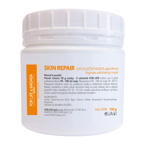 Obrázek Skin Repair - Exfoliační maska alginátová 150 g